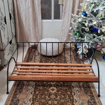 Лавочка из сушилки для посуды