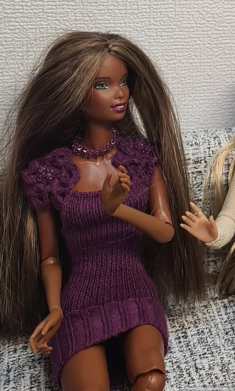 Трикотаж — Одежда и обувь для кукол своими руками: фото (фото 9)