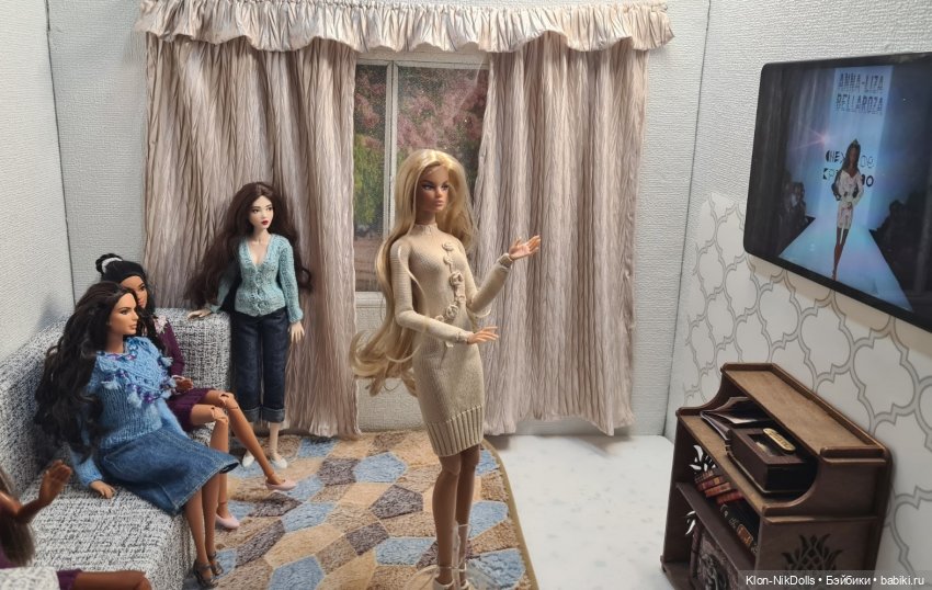 Трикотаж — Одежда и обувь для кукол своими руками: фото (фото 3)