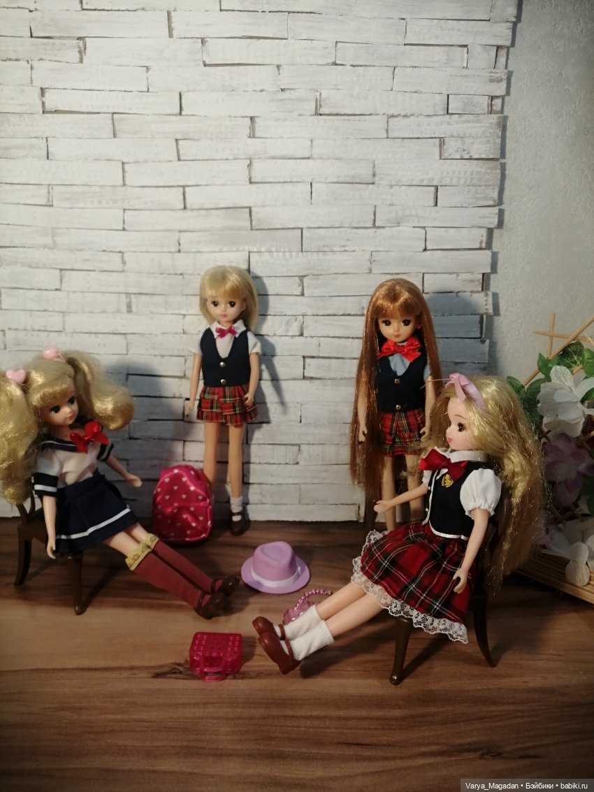 Ликки в школьной форме — Куклы Takara Tomy (Такара): Licca (Ликка) (фото 6)