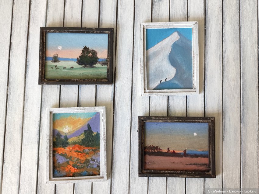 Эстетическое наслаждение в микродозе. Миниатюрные картины