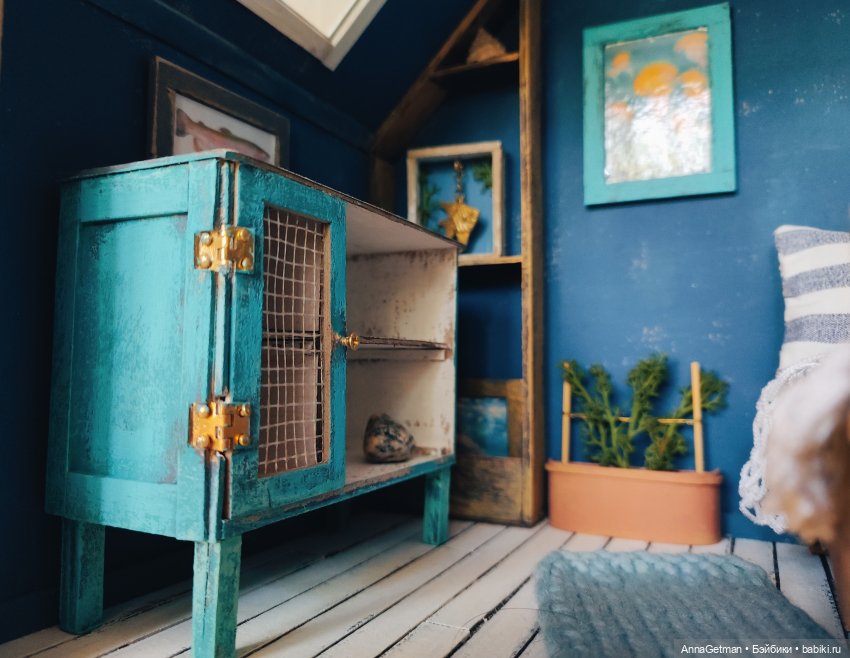 Подводный мир в миниатюрном румбоксе масштаба 1:12 (фото 4)