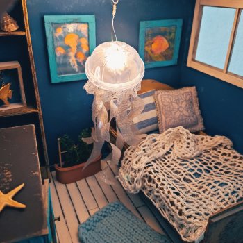 Подводный мир в миниатюрном румбоксе масштаба 1:12