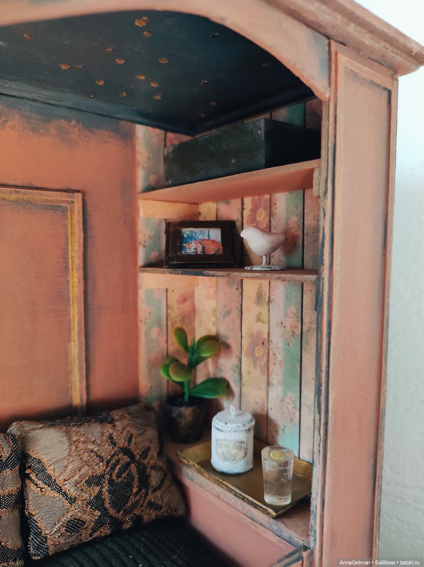 Румбокс-кроватка. Роскошное спальное место с удобствами. Синий и Розовый