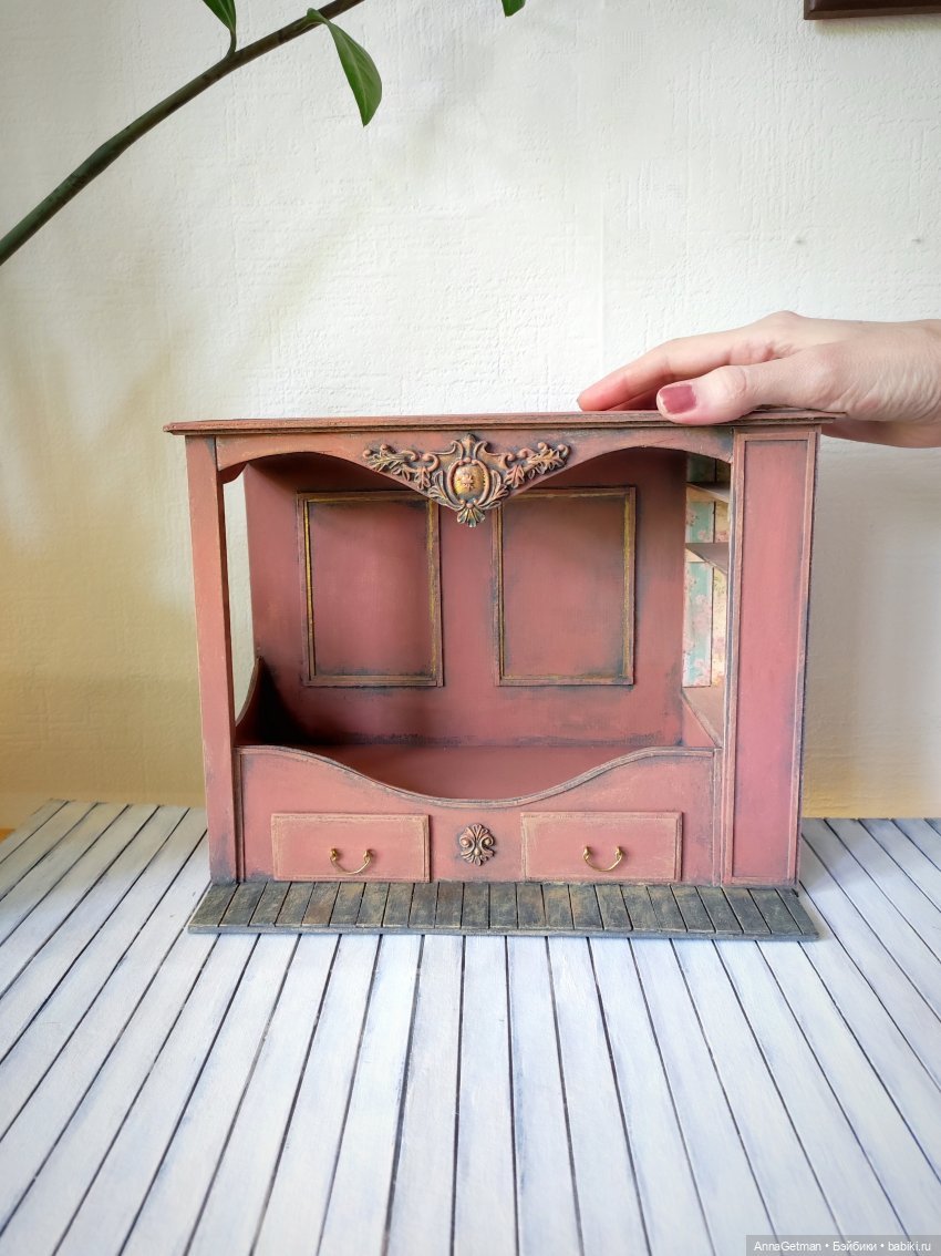 Румбокс-кроватка. Роскошное спальное место с удобствами. Синий и Розовый (фото 2)