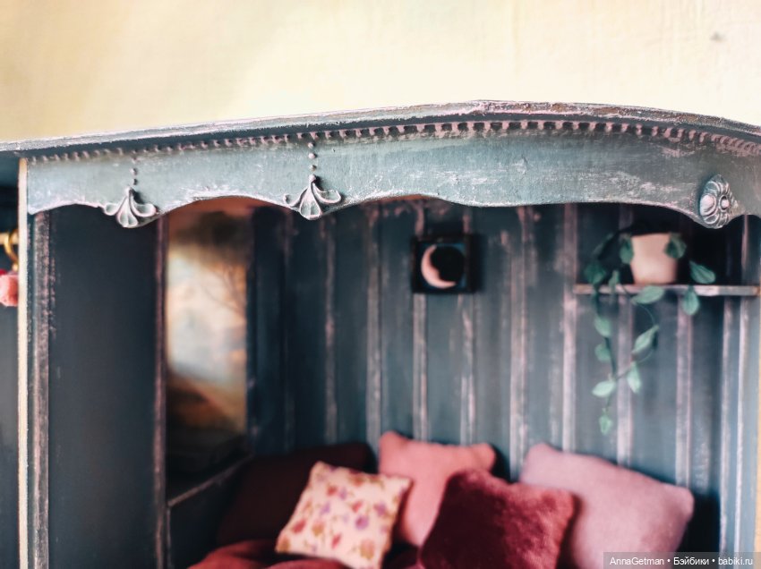 Румбокс-кроватка. Роскошное спальное место с удобствами. Синий и Розовый