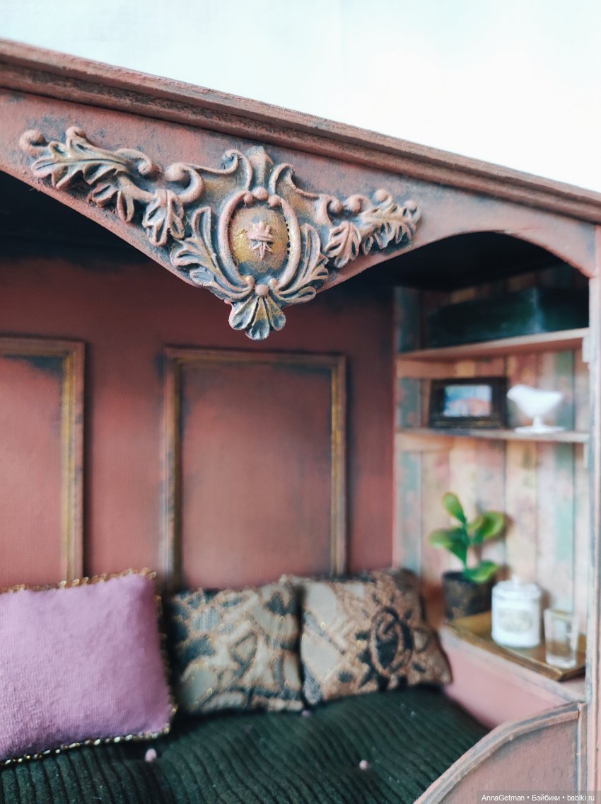 Румбокс-кроватка. Роскошное спальное место с удобствами. Синий и Розовый