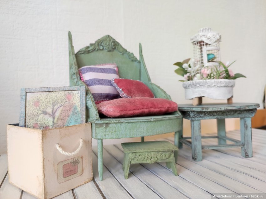 ТОП-5 Горячий хит-парад Миниатюрной мебели для кукол уходящего 2024 г. (моей, по версии меня) (фото 5)