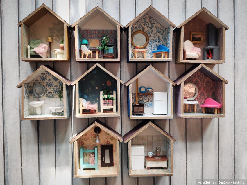 Кукольные домики для кукольного домика