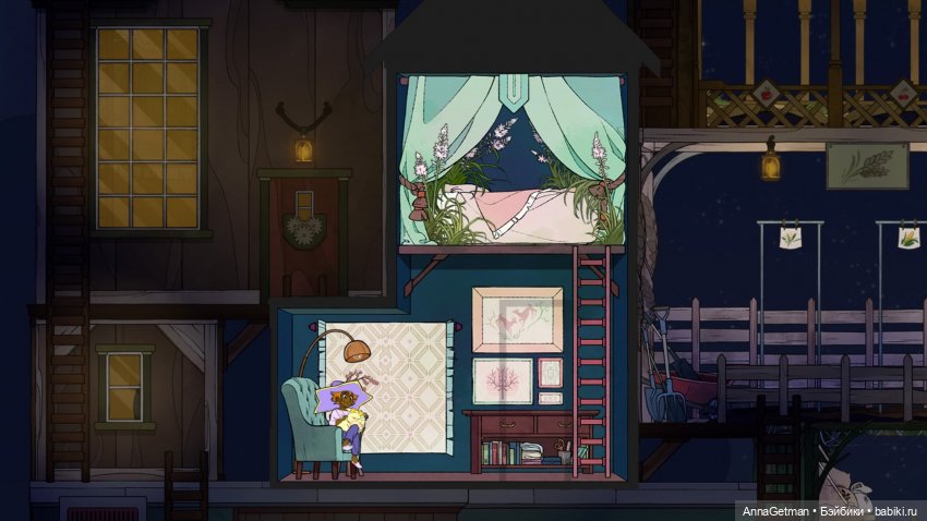 Домик Гвен, изысканной оленихи, отправляющейся в своё последнее путешествие по реке Стикс (фото 10)