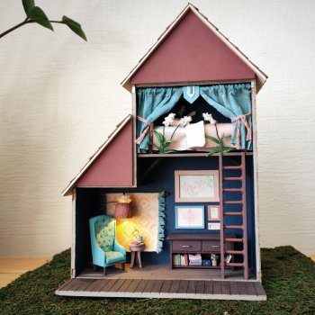 Домик Гвен, изысканной оленихи, отправляющейся в своё последнее путешествие по реке Стикс