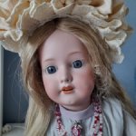 Антикварная кукла Бергманн. 1916 молд