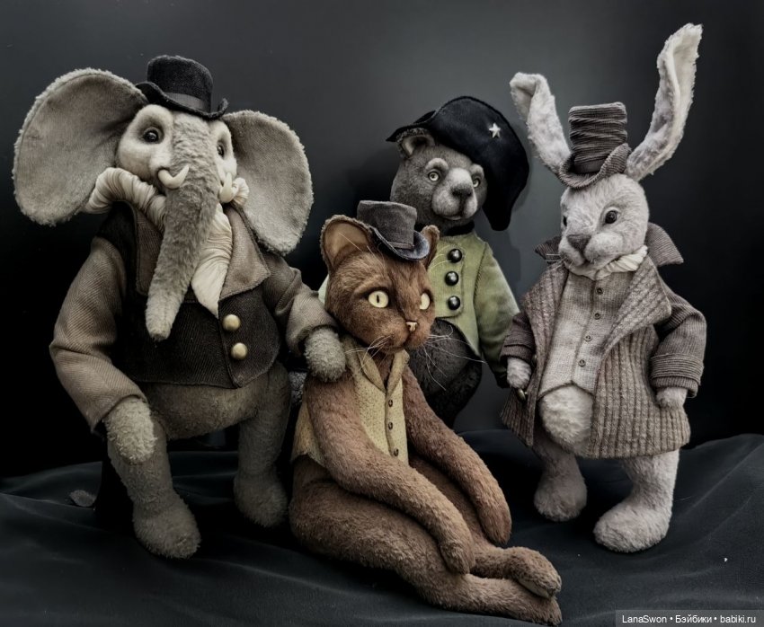 Счастливого пути, ребята — Авторские мишки Тедди и друзья: фото