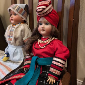 Головной убор в народном стиле