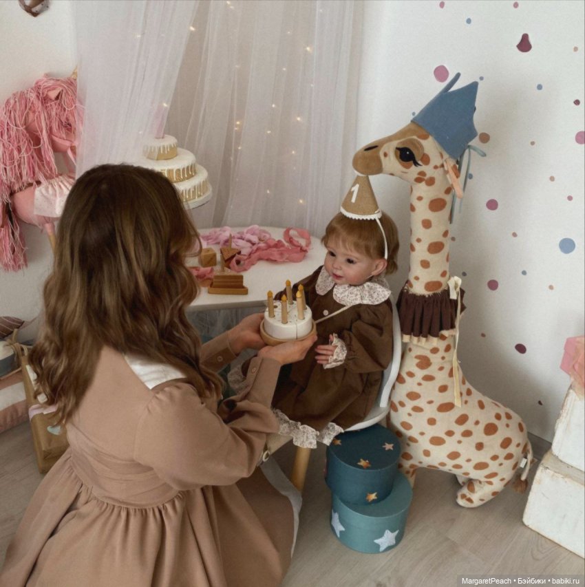 День рождения реборна Златы🍰✨Исполнился годик🥳