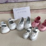 Кожаные туфельки для Готц 50см, Ллоренс 42см и Руби Ред 37см