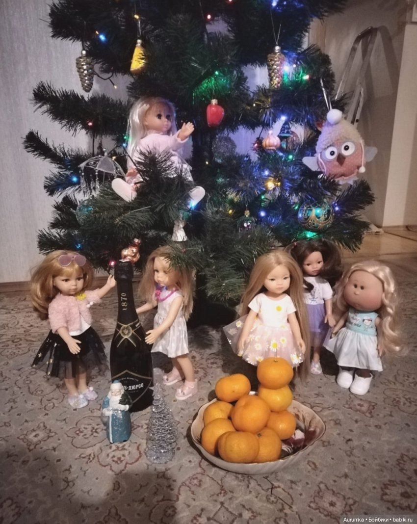 Новогодний винегрет из кукло-фото