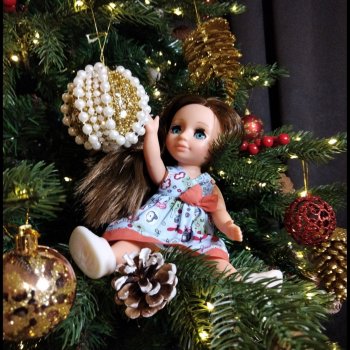 Новогодний винегрет из кукло-фото