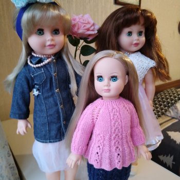 Людмила и Марта , самые таинственные и загадочные куклы фабрики "весна"