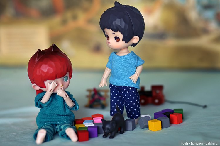 penny's box little painter and little witch