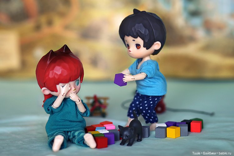 penny's box little painter and little witch