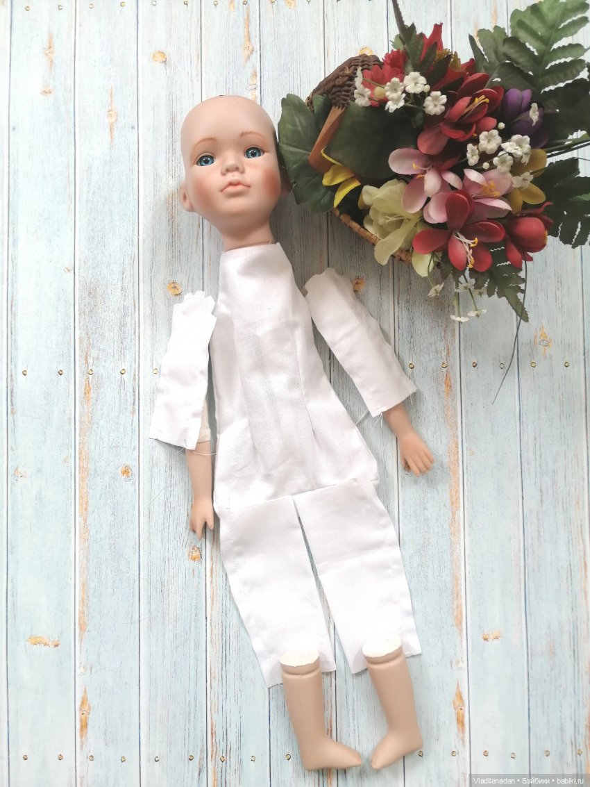 Вторая фарфоровая кукла. Переделка часть 1 (фото 2)