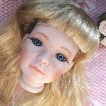 Вторая фарфоровая кукла. Переделка часть 1