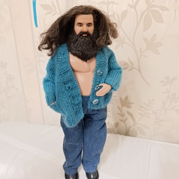 Кардиган для Хагрида