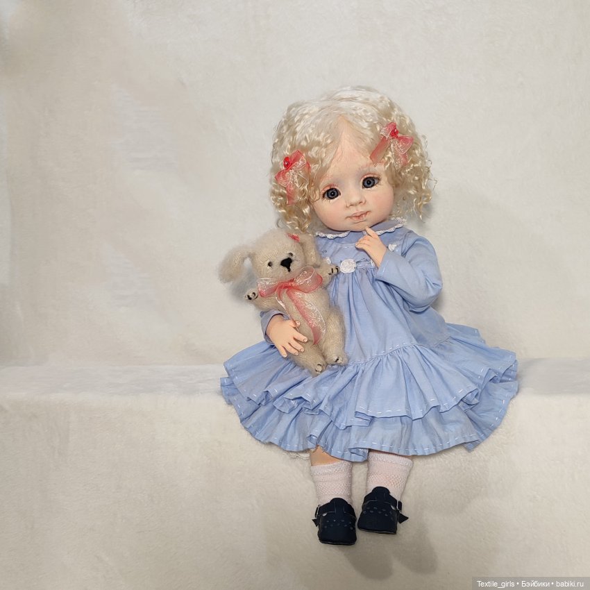 Мира и Мирон — Авторские текстильные куклы: Вальдорфские (фото 9)