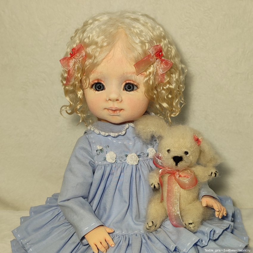 Мира и Мирон — Авторские текстильные куклы: Вальдорфские (фото 10)
