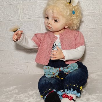 Текстильная кукла Стася