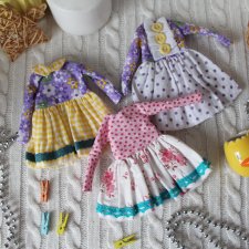 Лот платьев для Blythe