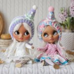 Шапочки для blythe