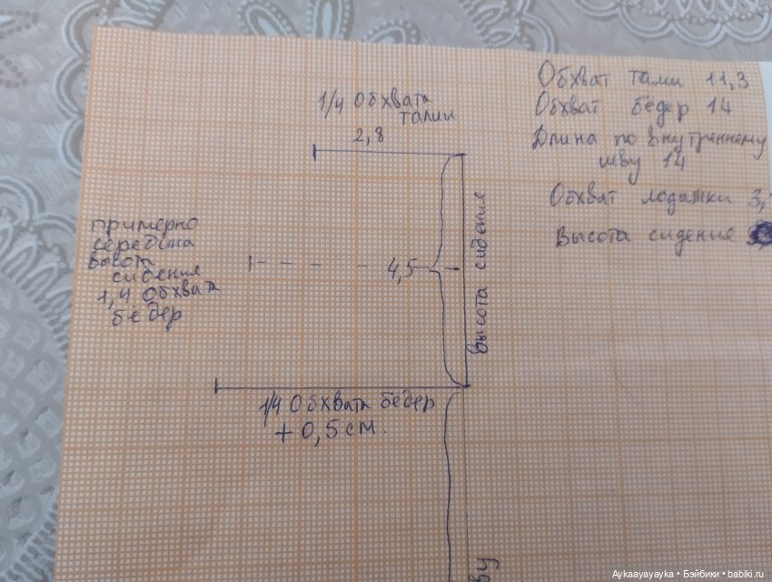 Спортивные штаны из носков для Кена. Инструкция (фото 6)
