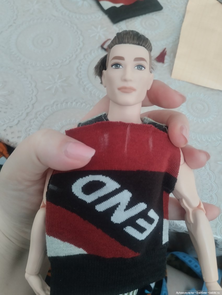 Кофта для Кена — Одежда и обувь для кукол своими руками: фото (фото 4)