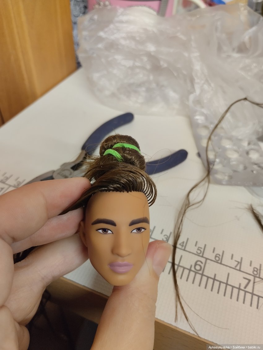 Кто это такой мокренький — Перепрошивка волос и восстановление париков: МК