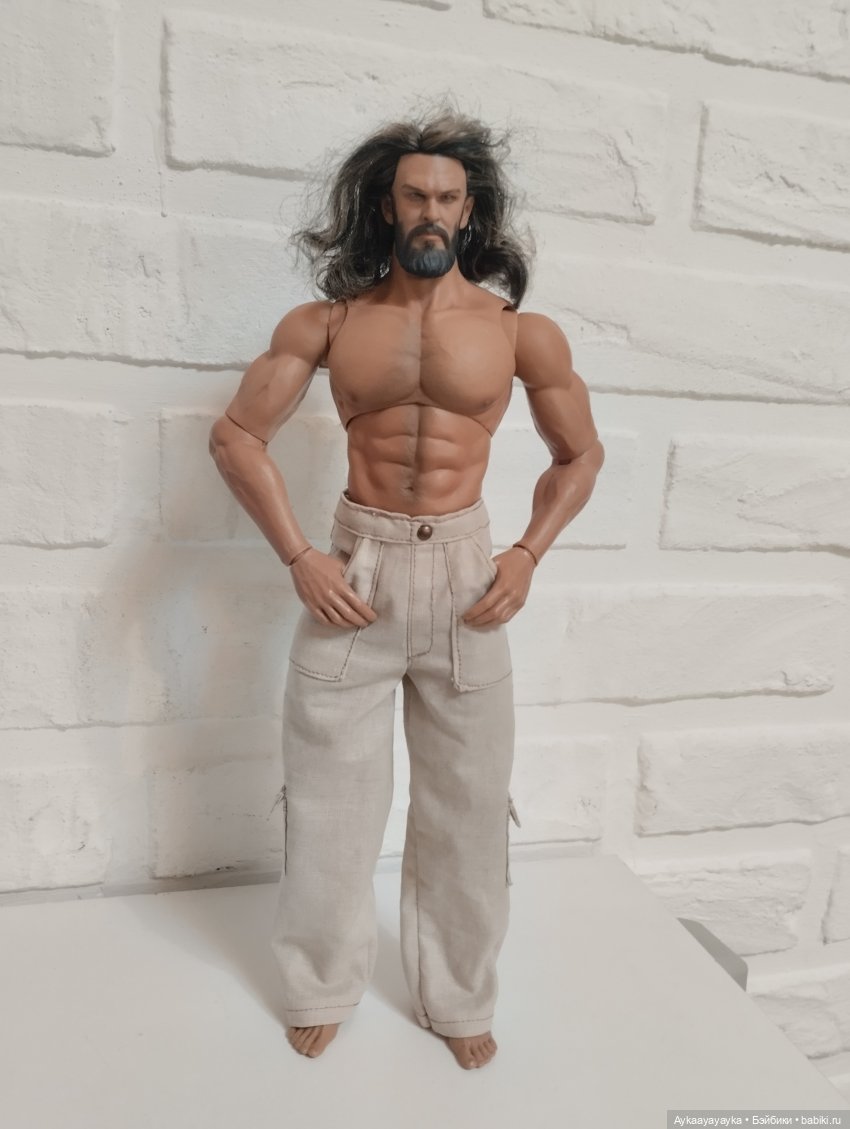 Выкройка брюк для Action figure WorldBox AT027 (фото 2)