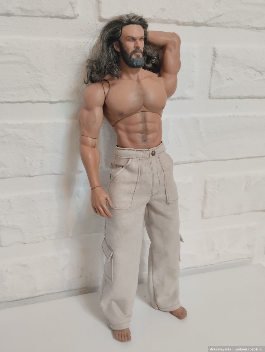 Выкройка брюк для Action figure WorldBox AT027 (фото 5)