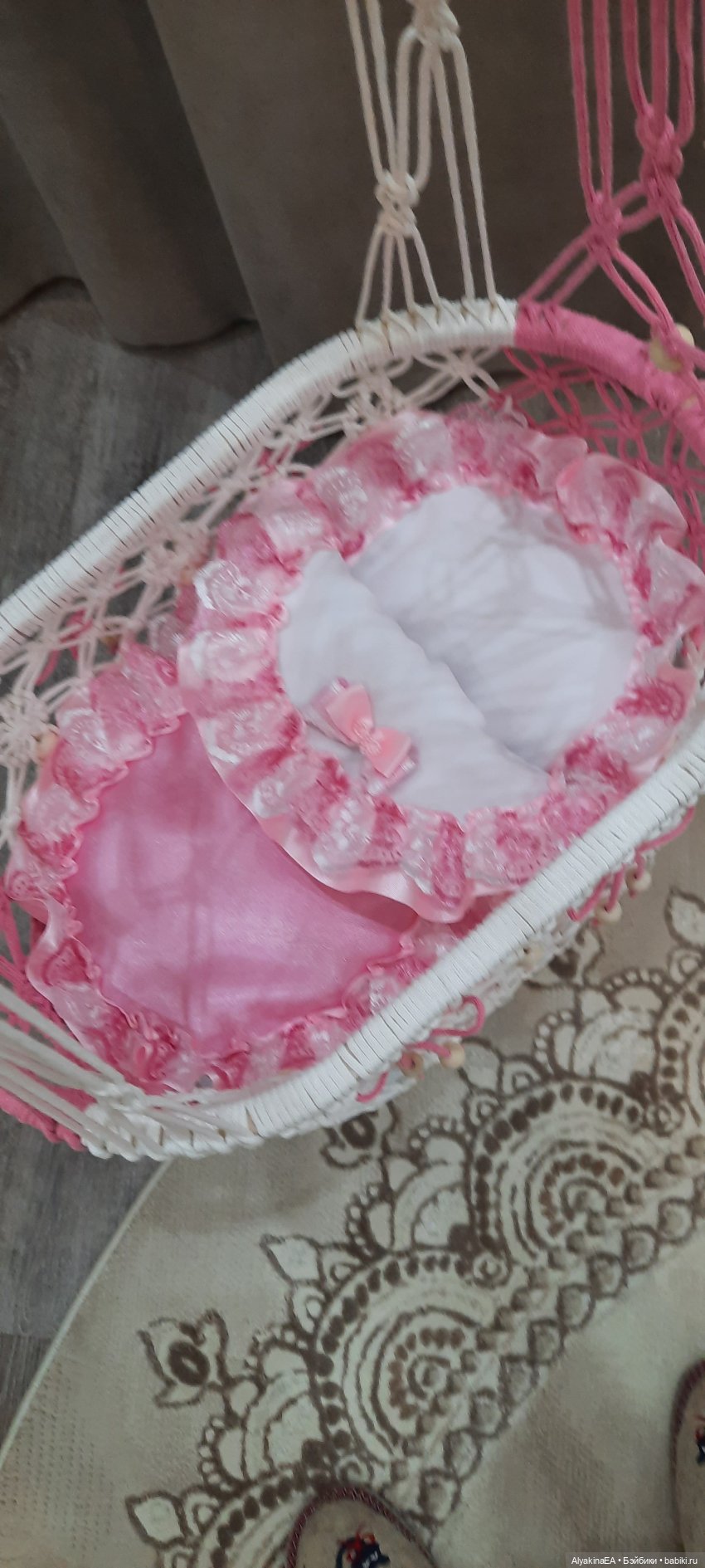 Elena Alyakina — Оригинальные кукольные колыбели в т (фото 3)
