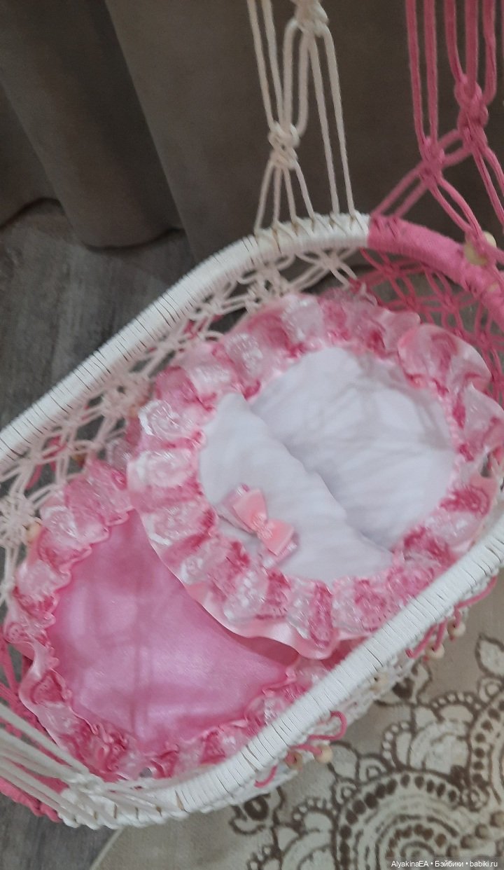 Elena Alyakina — Оригинальные кукольные колыбели в т (фото 2)