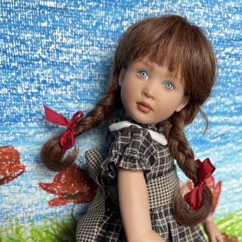 Косички… веснушки… глазки голубые… Мэри Кейт от Helen Kish