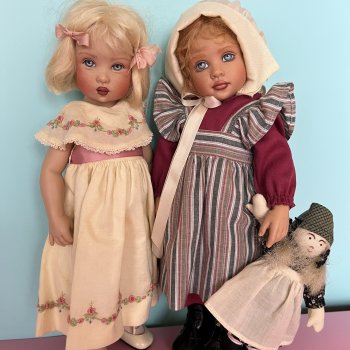 Мои бриллиантики с авторской росписью от Helen Kish