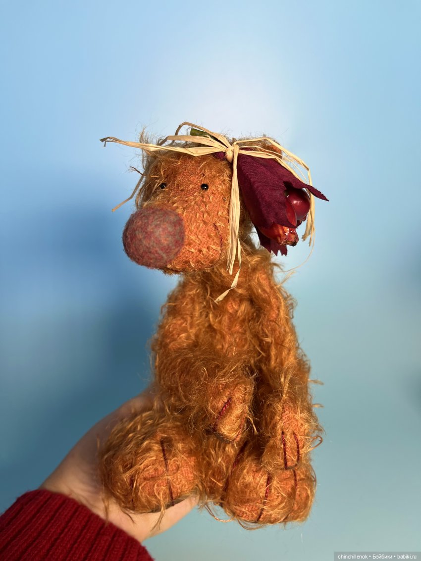 Вкусный мандариновый тортик🍊мои новенькие Тедди мишки и куклы Zwergnase (фото 7)