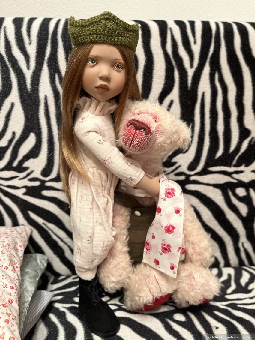 Вкусный мандариновый тортик🍊мои новенькие Тедди мишки и куклы Zwergnase