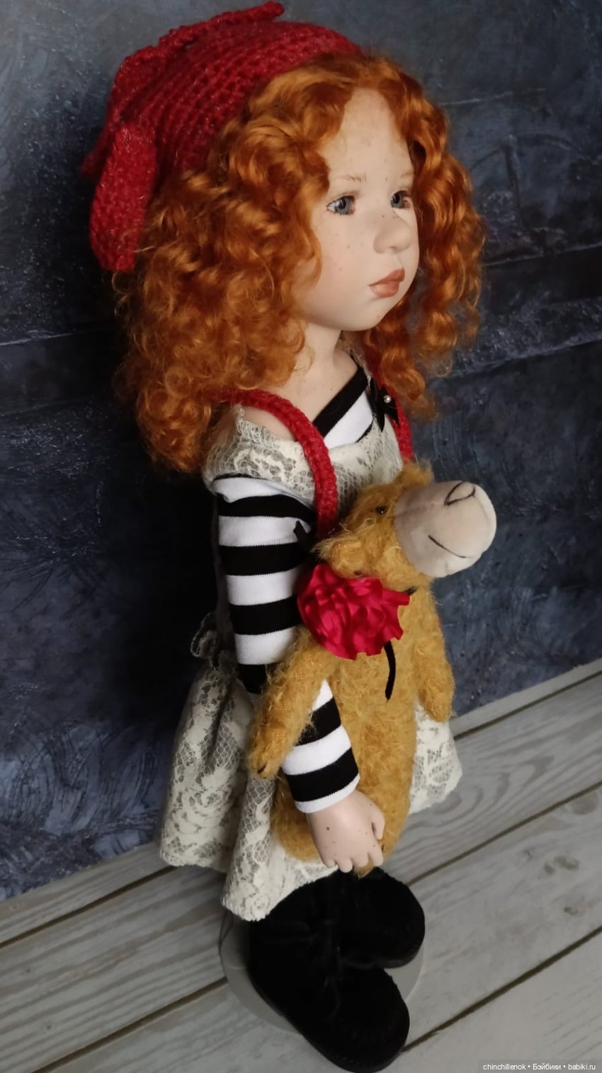 Вкусный мандариновый тортик🍊мои новенькие Тедди мишки и куклы Zwergnase