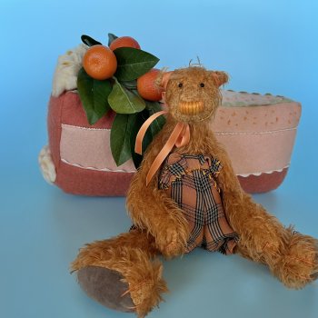 Вкусный мандариновый тортик🍊мои новенькие Тедди мишки и куклы Zwergnase