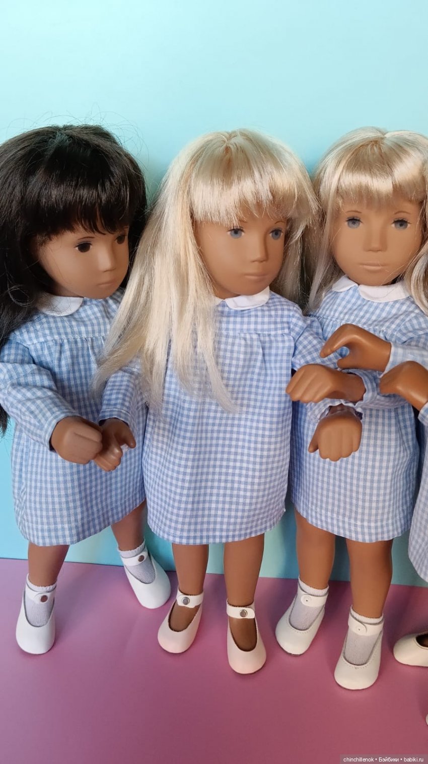 Мои девочки «в клеточку»… и не только) Gingham от Sasha doll Morgenthaler
