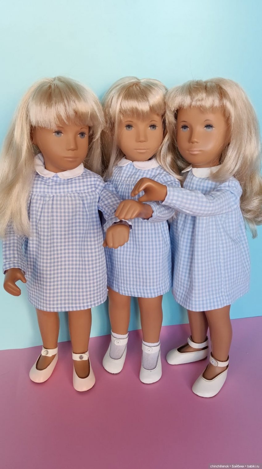 Мои девочки «в клеточку»… и не только) Gingham от Sasha doll Morgenthaler