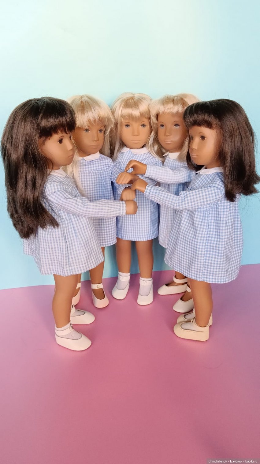 Мои девочки «в клеточку»… и не только) Gingham от Sasha doll Morgenthaler