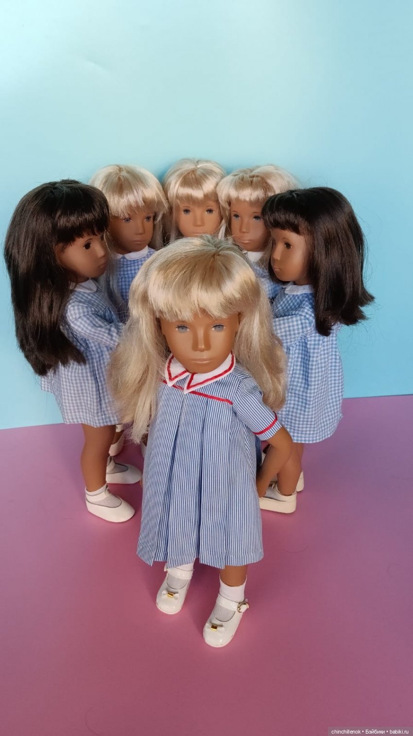 Мои девочки «в клеточку»… и не только) Gingham от Sasha doll Morgenthaler
